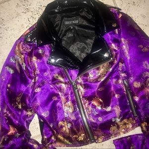 Dolls Kill elegant touch moto jacket